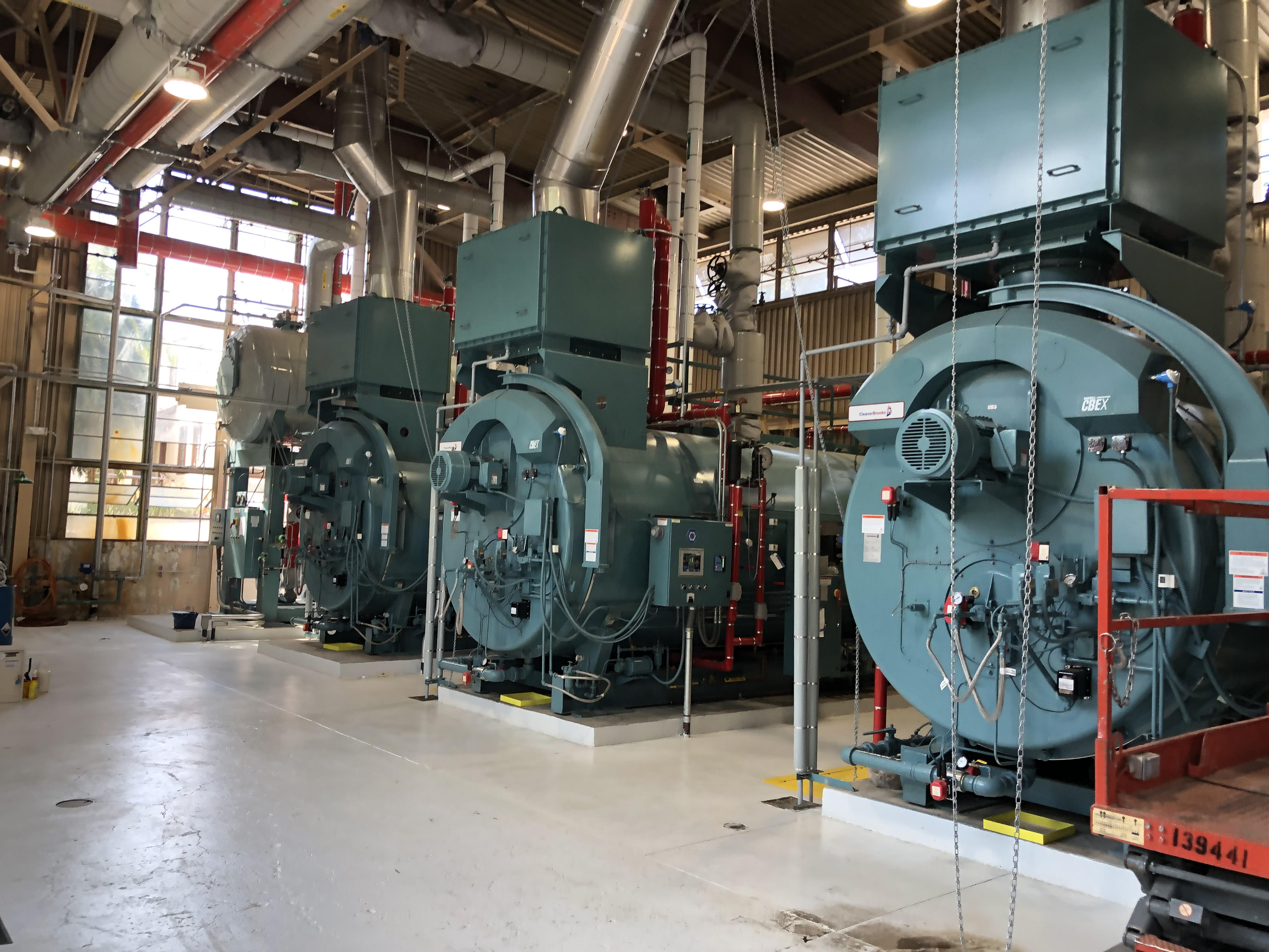 Yountville VA boiler plant